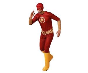 Atosa disfraz heroe comic rojo rayo hombre adulto XL