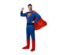 Atosa disfraz heroe comic traje azul hombre adulto XXL