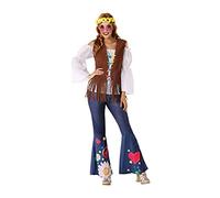 Atosa Disfraz Hippie para Mujer Adulto XL