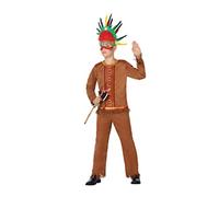 Atosa disfraz indio niño infantil