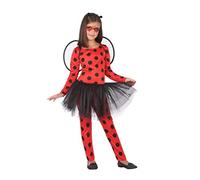 ATOSA disfraz mariquita niña infantil rojo