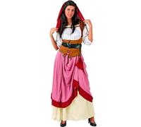 Atosa disfraz mesonera mujer adulto rojo M