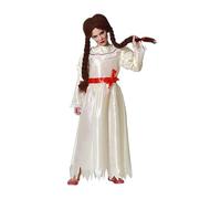 Atosa Disfraz muñeca de porcelana para niña 7 a 9 años