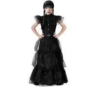 Atosa Disfraz Niña Muerta Vestido negro Infantil 3 a 4 años