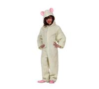 Atosa disfraz oveja niña infantil navideño 3 a 4 años