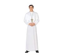 Atosa disfraz papa blanco hombre adulto M