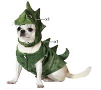 ATOSA disfraz para mascota dinosaurio