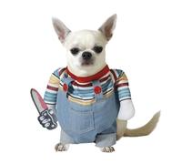 ATOSA Disfraz para Mascota muñeco Halloween Multicolor con Mono