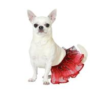 Disfraz o Tutú rojo para perro