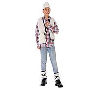 Atosa disfraz pastor niño infantil pesebre navidad 10 a 12 años