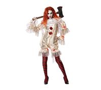 Atosa disfraz payasa macabra adulto M