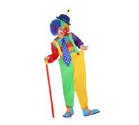 Atosa disfraz payaso niño infantil pantalones anchos