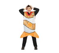 Atosa disfraz pez naranja niño unisex infantil 5 a 6 años
