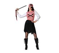 Atosa disfraz pirata bucanera mujer adulto XS