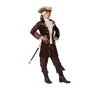 Atosa disfraz pirata marrón hombre adulto M