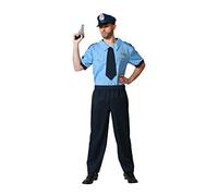 Atosa disfraz policía hombre adulto XL