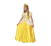 Atosa Disfraz Princesa Dorado 10 a 12 años