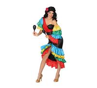 Atosa disfraz rumbera mujer adulto XL