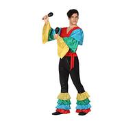 Atosa disfraz rumbero hombre adulto rojo M