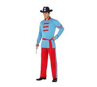 Atosa | Disfraz Soldado Unionista Adulto | Traje Histórico de Guerra Civil Americana | Incluye Gorro, Chaqueta, Cinturón y Pantalón | Ideal para Carnaval, Halloween y Fiestas Temáticas | Talla XL