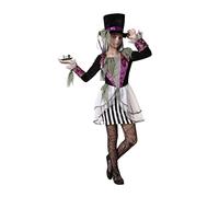 Atosa disfraz sombrerera loca halloween infantil 3 a 4 años