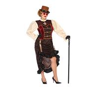 Atosa disfraz steampunk mujer adulto distopía XL