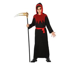 Atosa disfraz tenebroso niño infantil rojo burdeos 10 a 12 años