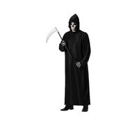 Atosa disfraz tenebroso túnica con capucha negra hombre adulto XL