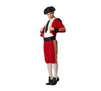 Atosa disfraz torero rojo adulto traje de luces XS