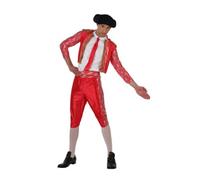 Atosa disfraz torero rojo hombre adulto capote XS