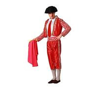 Atosa disfraz torero rojo hombre adulto capote XXL