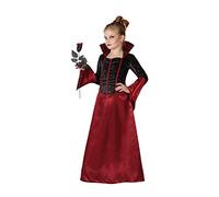 Atosa disfraz vampiresa niña infantil drácula elegante 10 a 12 años