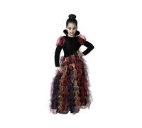 Atosa disfraz vampiresa vestido largo niña infantil 7 a 9 años