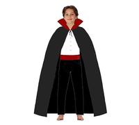 Atosa disfraz vampiro camiseta blanca con capa niño infantil 10 a 12 años