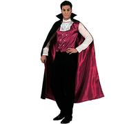 ATOSA disfraz vampiro hombre adulto capa larga XL