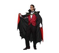 Atosa disfraz vampiro hombre adulto completo capa M