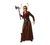Atosa disfraz vikinga luchadora mujer adulto XL