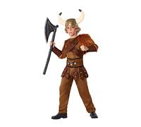 Atosa disfraz vikingo niño infantil marrón 7 a 9 años
