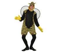Atosa ES Disfraz de abeja para hombre - M/L