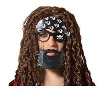ATOSA gafas carnaval pirata calaveras barba hombre adulto