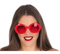 ATOSA gafas carnaval rojo mujer adulto