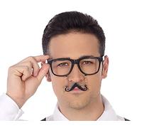 ATOSA gafas con bigote negro elegante