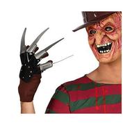 Atosa-38953 Atosa-38953-Accesorio-Guantes Halloween Garras Pesadilla Marron, color, Talla única (38953)