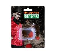ATOSA gafas halloween con sangre simulada rojas