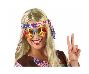 ATOSA gafas hippie multicolor unisex adulto