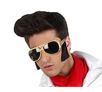 ATOSA gafas sol doradas elvis rock & roll con patillas