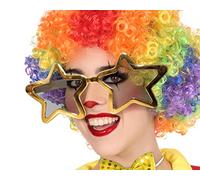 ATOSA gafas estrellas dorado xxl