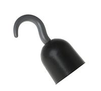 ATOSA garfio pirata negro y gris de 21 cm para disfraz de capitán