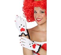 ATOSA guantes corazones blanco para disfraz romántico