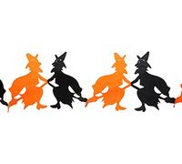 ATOSA guirnalda papel brujas halloween 300 cm